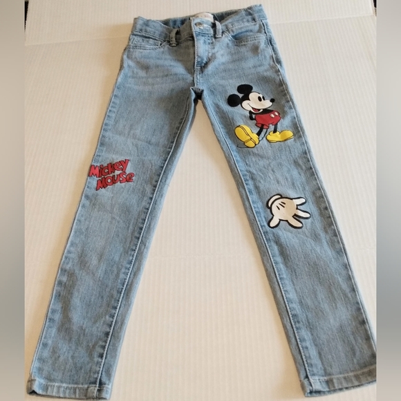 Levi's Mickey Mouse jeans Levi's 6/6x girls - Picture 1 of 6